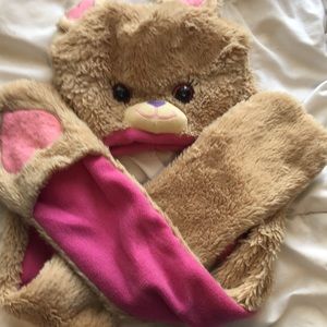 4 for $20 Cute attached hat mittens or scarf combo